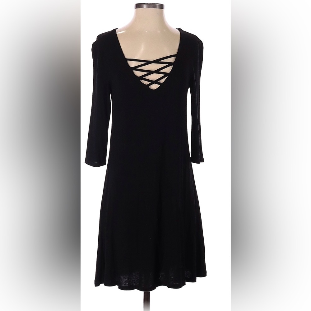 Causal Black Dress